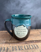 Load image into Gallery viewer, SRL Mug (oil spot/turquoise)