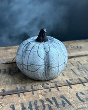 Load image into Gallery viewer, Raku Pumpkin 10
