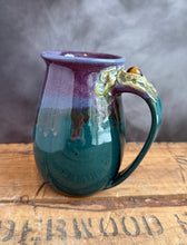 Load image into Gallery viewer, Teal Dream Mug (with crystal)