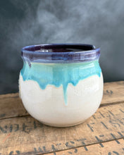 Load image into Gallery viewer, SRL Yarn Bowl (purple/aqua/cream)
