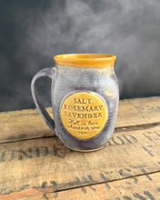 Load image into Gallery viewer, SRL Mug (yellow/dusty purple)
