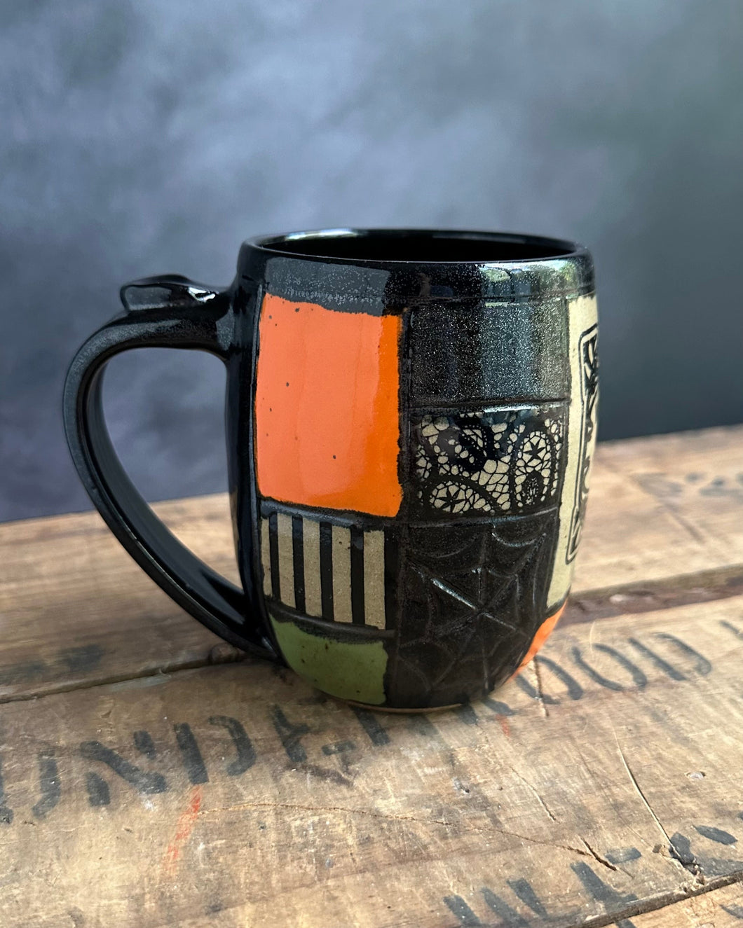 Quilted Halloween Mug 5 (Witches Tears)