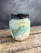 Load image into Gallery viewer, Sally’s Dream Mug (oil spot/seafoam)

