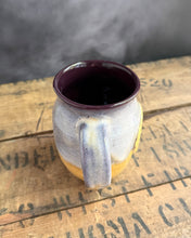 Load image into Gallery viewer, SRL Mug (dusty purple/yellow)
